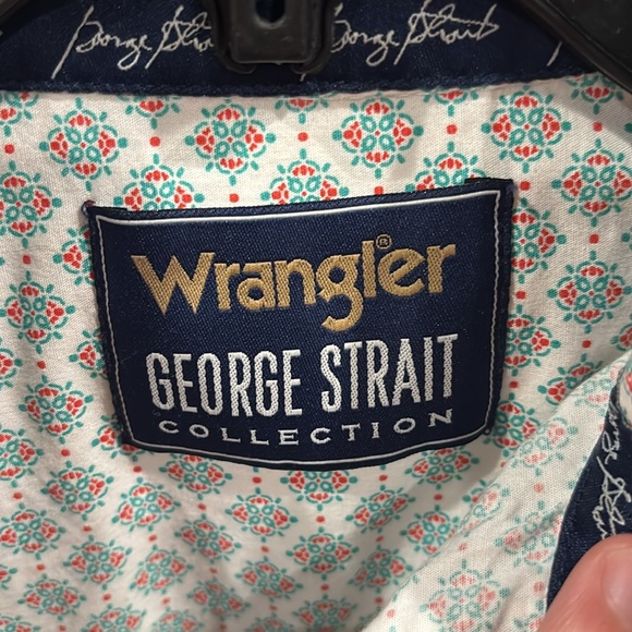 Wrangler button up George Strait shirt - Picture 2 of 3